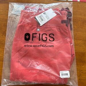 Figs scrubs clay color petite small Zamora jogger